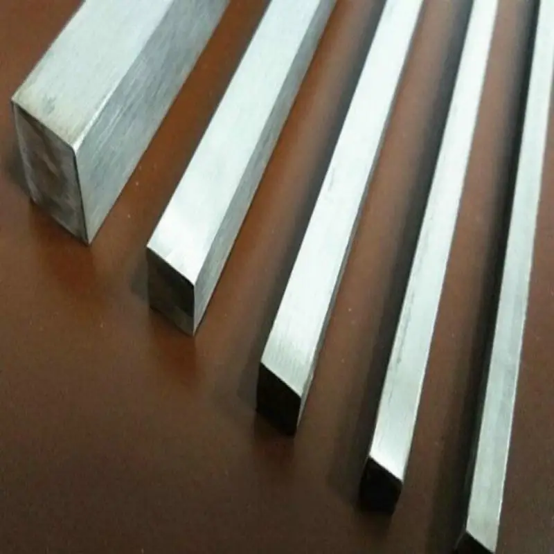 1PCS 250mm/500mm Length titanium square bar square titanium with titanium alloy square bar square bar