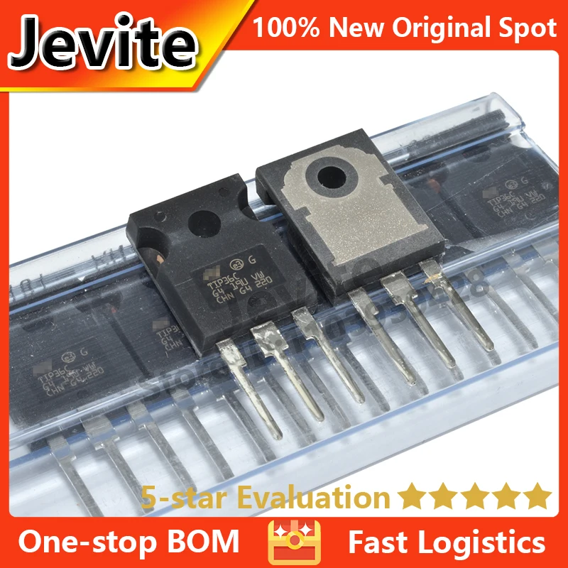 

Jevite 100% New Original electronics Controller TIP36C 100V 25A TO-247 Triode Transistor