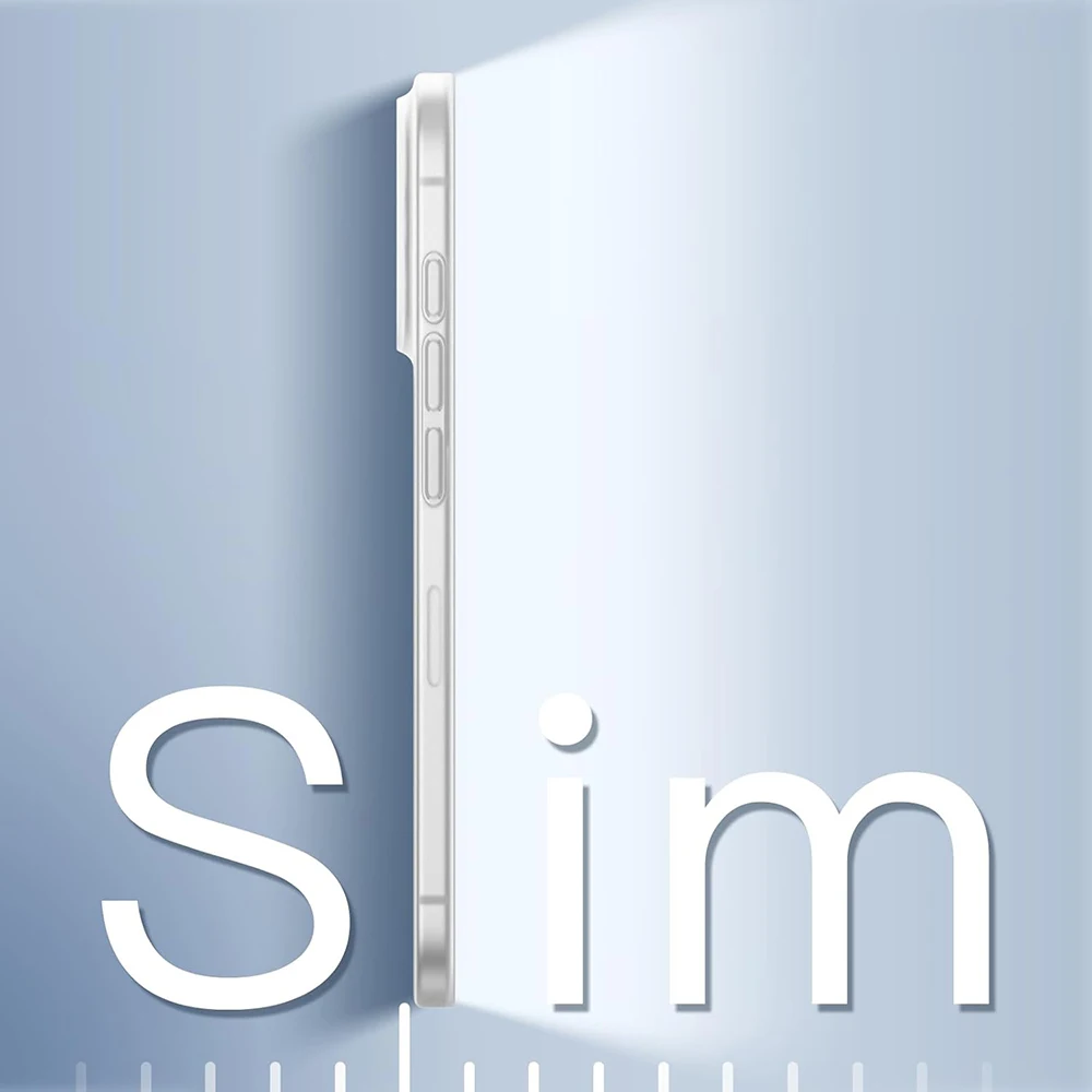 0.3mm Ultra Thin Case For iPhone 16E 16 15 14 Pro Max Plus Transparent Matte Back Hard Cover Frosted Anti-Fingerprints PP Shell