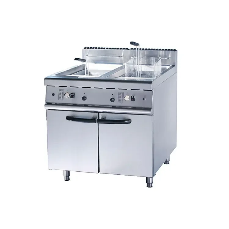 Commercial Restaurant Continuous Frying Machine/G as Fish Fryer/French Fries Fryer