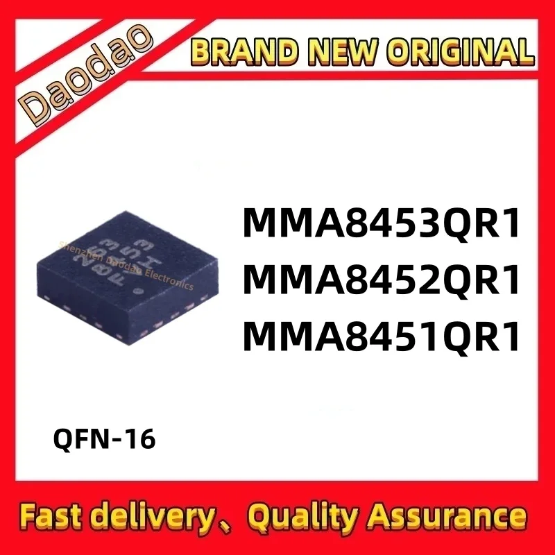 Quality Brand New MMA8453QR1 MMA8452QR1 MMA8451QR1 IC Chip QFN-16