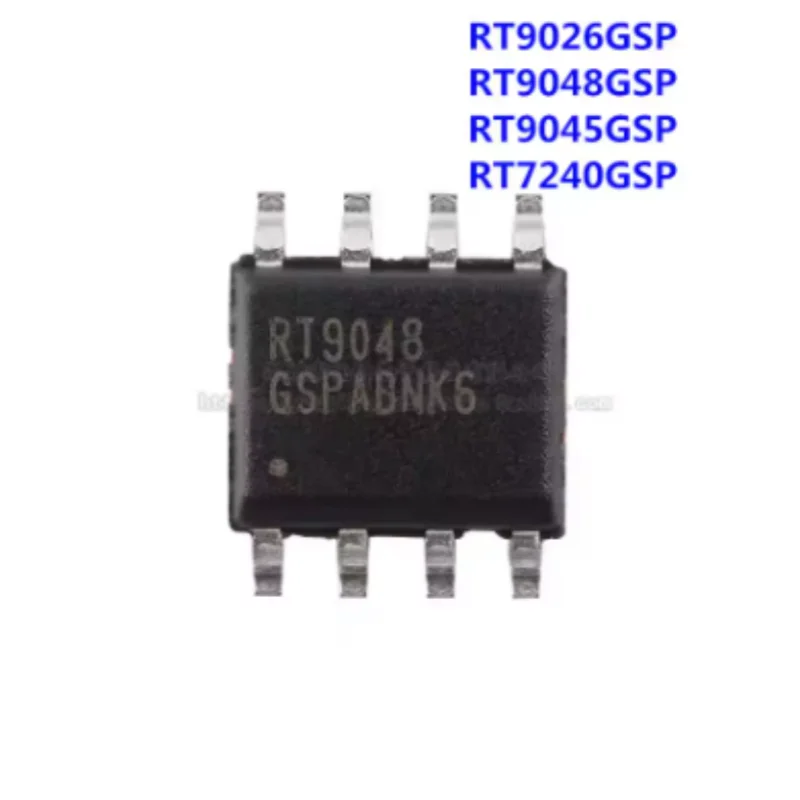 10PCS RT7240GSP RT9045GSP RT9026GSP RT9048GSP SOP8  DC-DC Buck & LDO Voltage Regulator IC In Stock