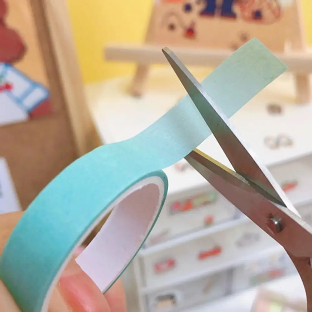 5 Rolls Decal Decorative Nice-looking Washi Macaron Hand Account Sticker Tape for Girls