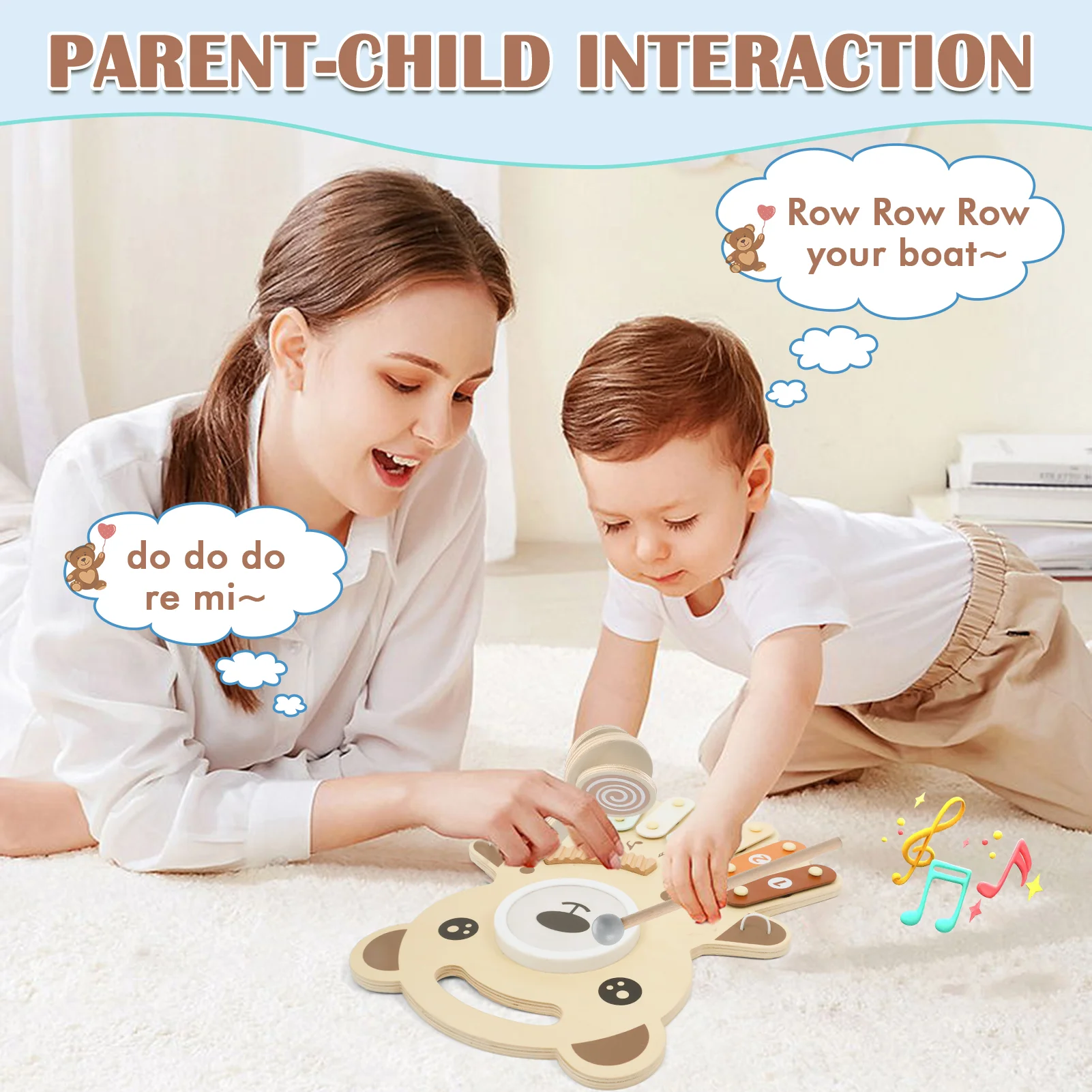 Multifunctional Wooden Toddler - огляд і ціна Kids Education Table