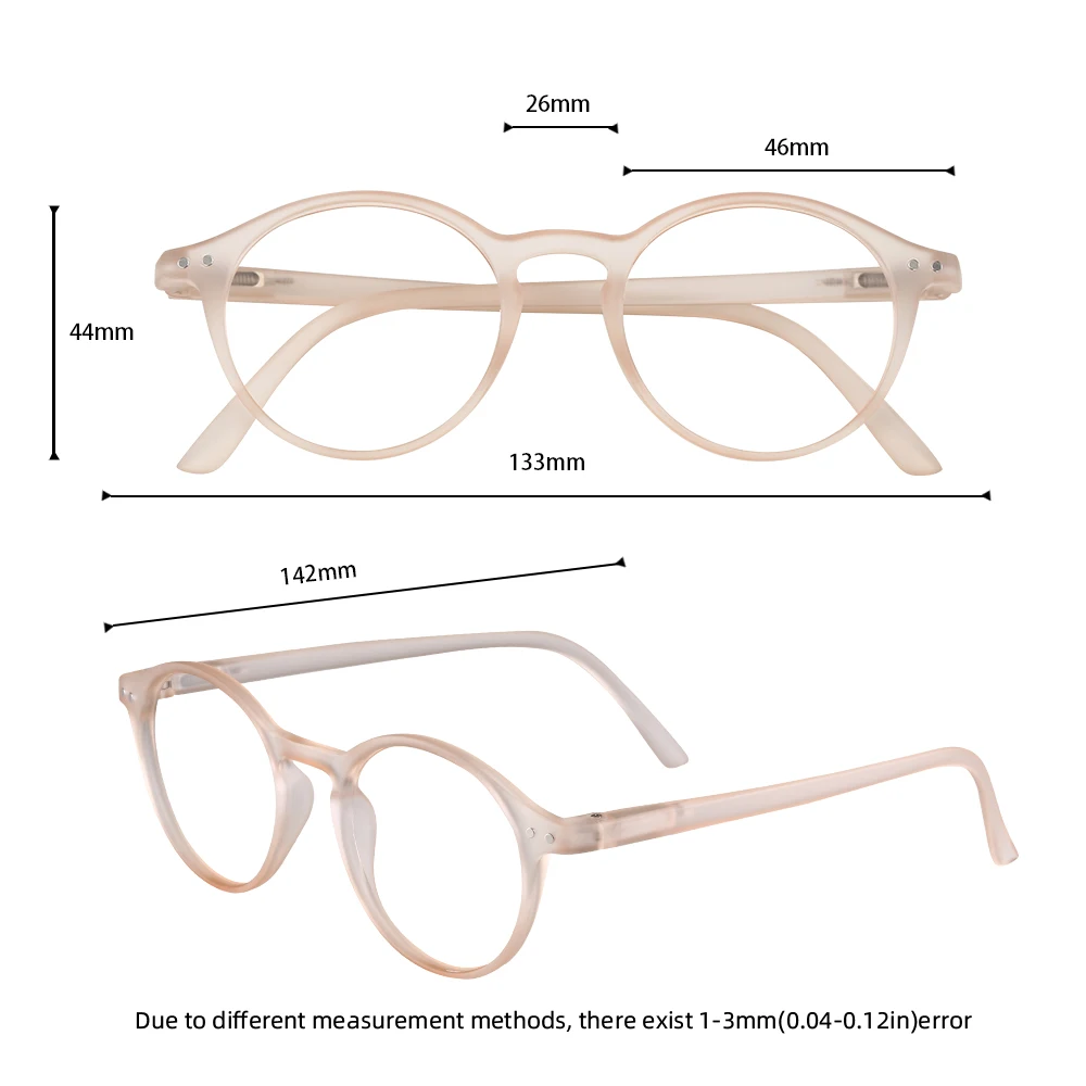 Meeshow Reading Glasses Round Classic TR90 Fashion Eyeglasses Lesebrillen Europe Style Men Women presbyopia Optical 1816