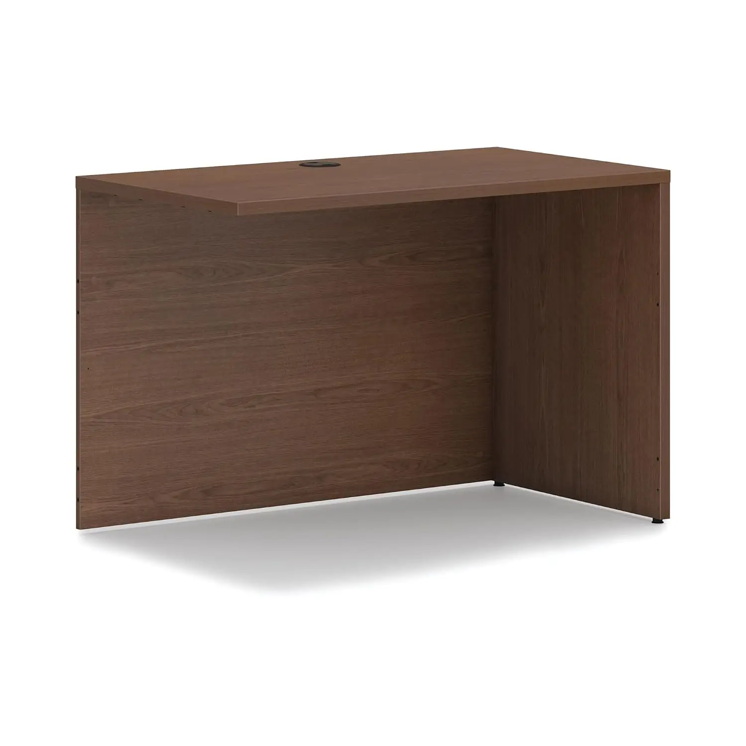 L Shaped Computer Desk, Corner Workstation Office Table, Walnut, Customized