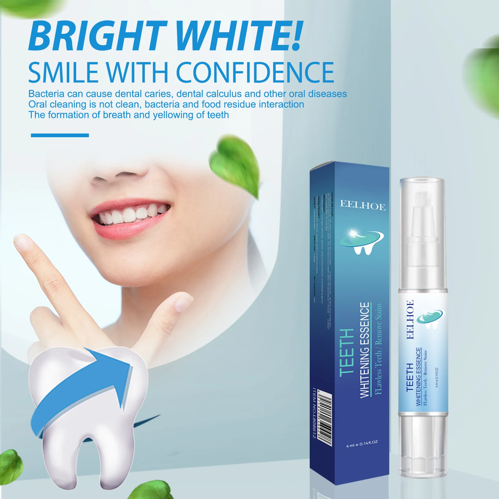 Teeth Whitening Pen Teeth Whitening Essence Teeth Whitening Gel Intensive Cleaning Teeth Stains Removal Reducing Teeth Yellowing