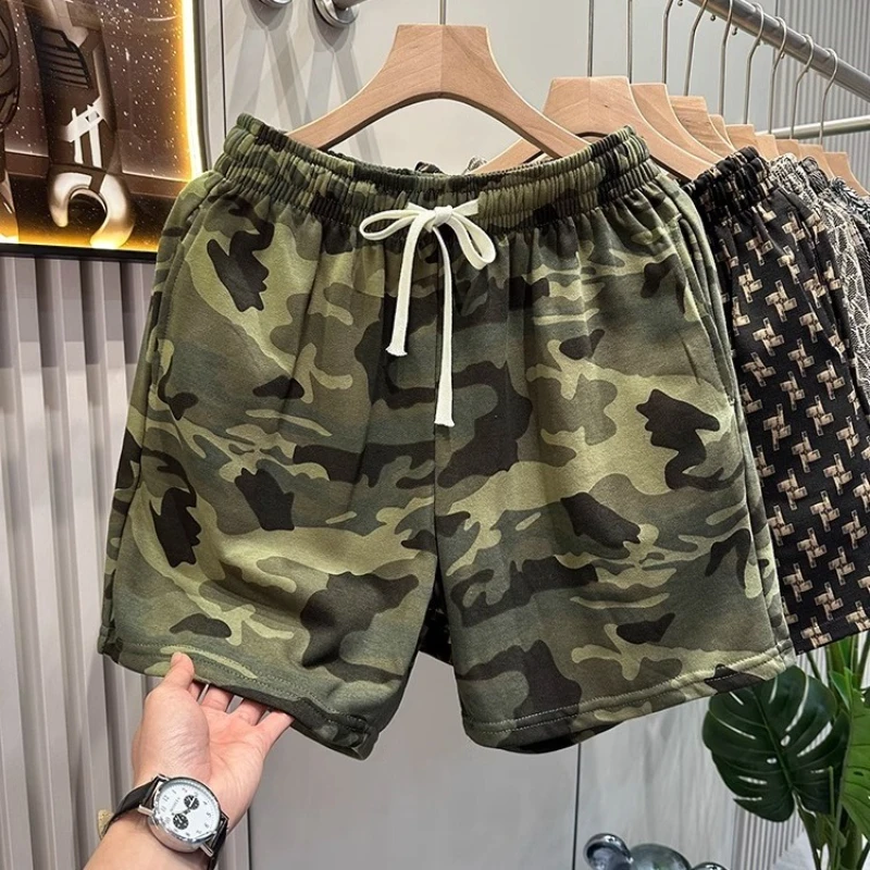 

Новые мужские камуфляжные шорты, летние тактические спортивные шорты, повседневные спортивные штаны, модная мужская одежда, спортивные шорты 2025