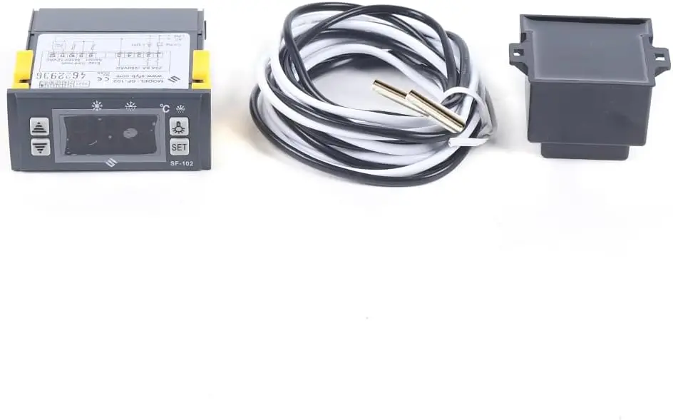 SF-102 ترموستات الثلاجة ذكي العرض، 110 فولت 60 هرتز شاشة ديجيتال إلكترونية متحكم في درجة الحرارة ترموستات