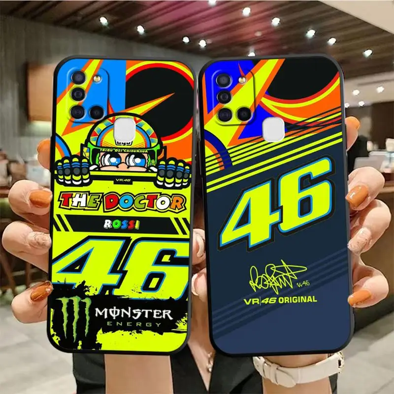 Case For Samsung Galaxy A52 A53 A12 A13 A54 A32 A51 A71 A23 A33 A21s A13 5G A22 TPU Phone Case Motorcycle Racing Forever 46 Cool