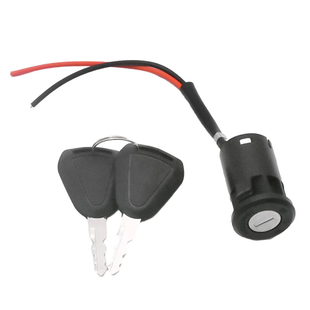 

Ignition Key Ebike Switch 2 Wire Position For Replacement Electric Bike Scooter Tricycle Lock+Key Electric Bicycle Accessories