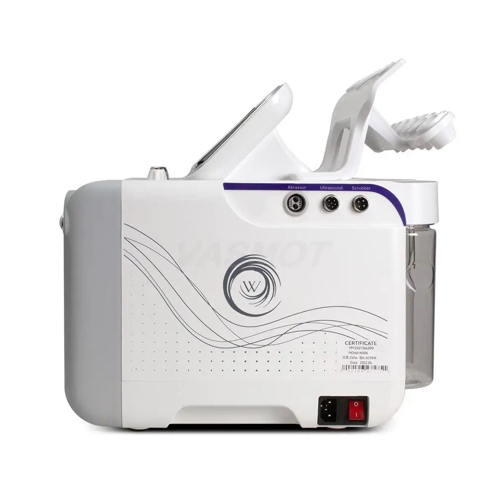 6/7IN1 Water Dermabrasion Hydrogen Oxygen Machine Water Jet Deep Cleansing H2O2 Small Bubble Facial Beauty Machine Instrument