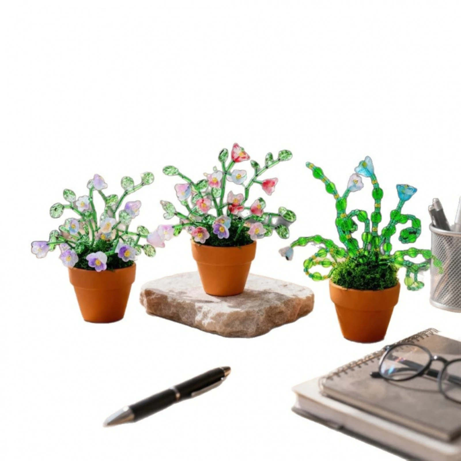 Kit de Artesanato Floral com C - Vase Decor avaliação e preço