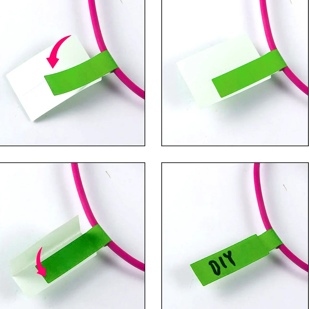 

10 шт. этикеток для идентификации проводов, водонепроницаемые, маслостойкие, устойчивые к разрывам, самоклеящиеся, для дома, офиса, школы