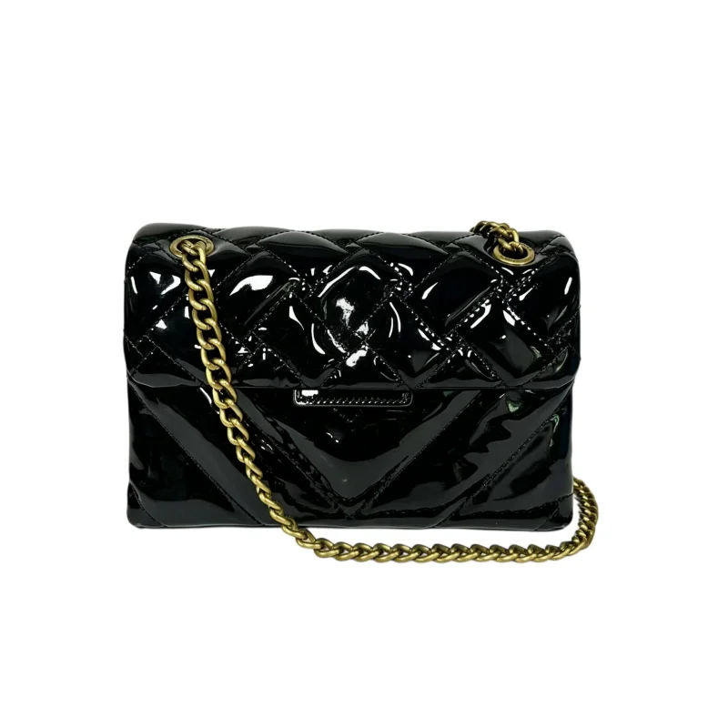 Women Quilted Flap Chain Shoulder Bag Vintage Gold Metal Strap Crossbody Purse Soft Fashion Handbag For Daily Dating Party