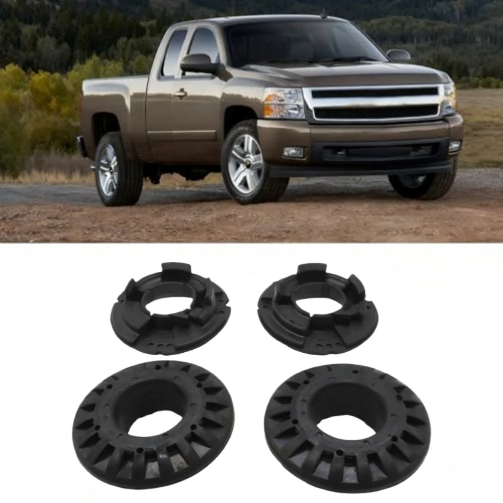 

Suspension Rubber Rear Spring Isolator For Suspension Repair Black Rubber Construction Pre-compressed Stiffness