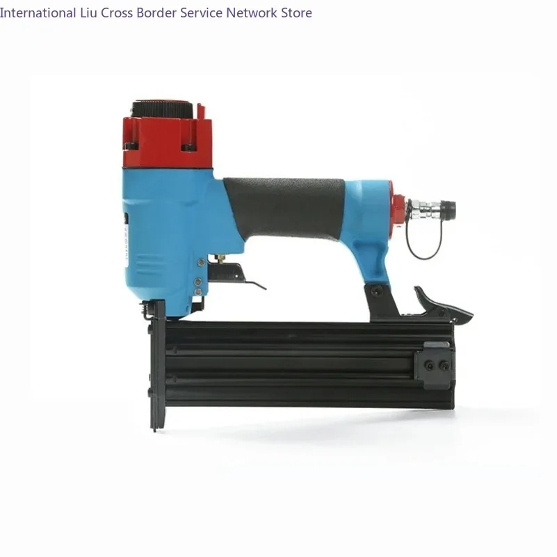 Nail Gun Pneumatic Straight Nail Gun F50 Air Nailer Gun 10-50mm Pneumatic Power Tool For Woodworking