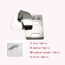 Double Needle Machine Buried T Shirt Back Curling Stitching Clamping Tool Roll Slide Upper Sleeve