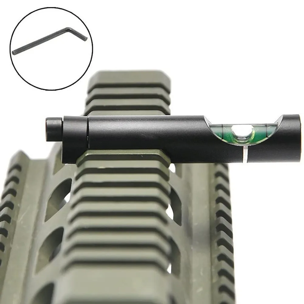 Tactical Optical Rifle Scope Mount For 20mm Picatinny Spirit Bubble Level