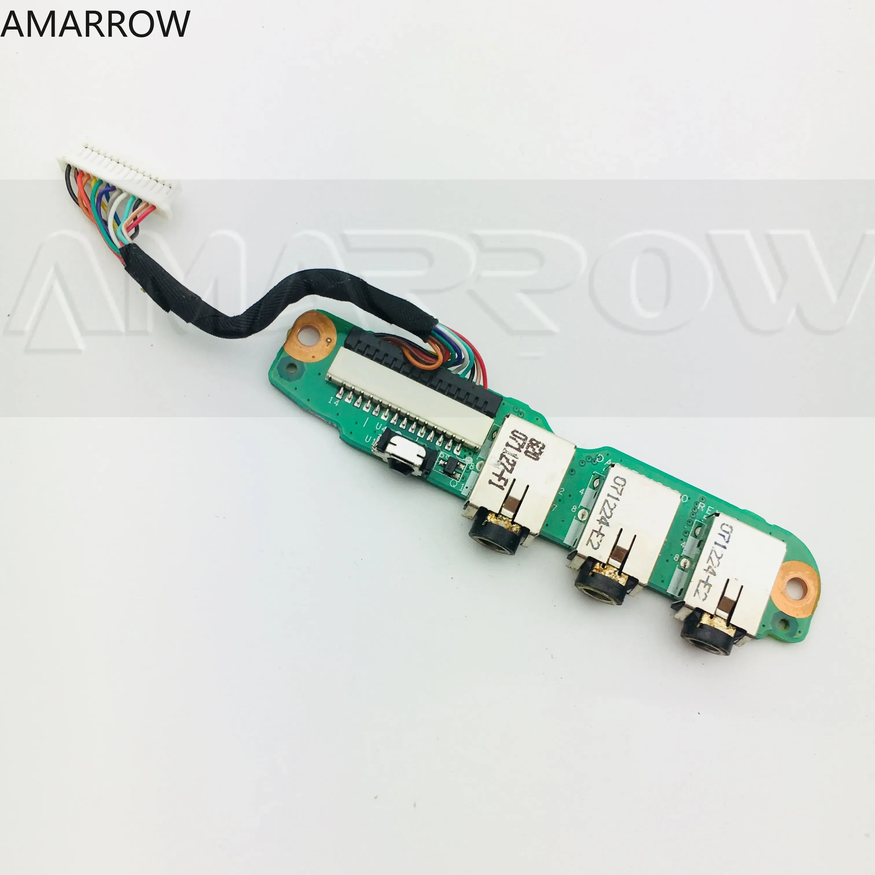 Original for HP DV6000 DV6500 DV6700 Audio Jack Circuit Board Audio Board Sound Card Board DA0AT3AB8D0 DA0AT8AB8F9