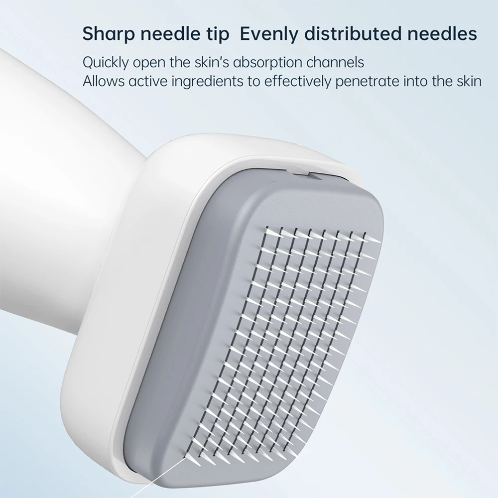 ديرما ختم 120 دبوس إبر قلم إبرة مجهرية لإعادة نمو شعر اللحية الوجه العناية بالبشرة ديرما الأسطوانة جهاز الجمال