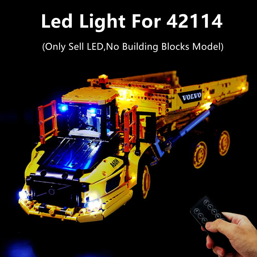 LED Light UP Lit For 42114 Building Blocks (No Model Bricks)