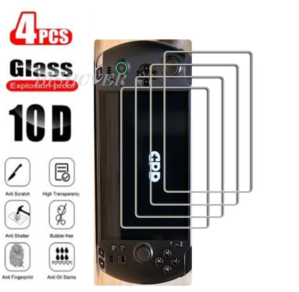 

4 шт. 9H HD закаленное стекло для GPD WIN 5 7 дюймов ретро игровая консоль на GPDWIN5 WIN5 защитная пленка для экрана