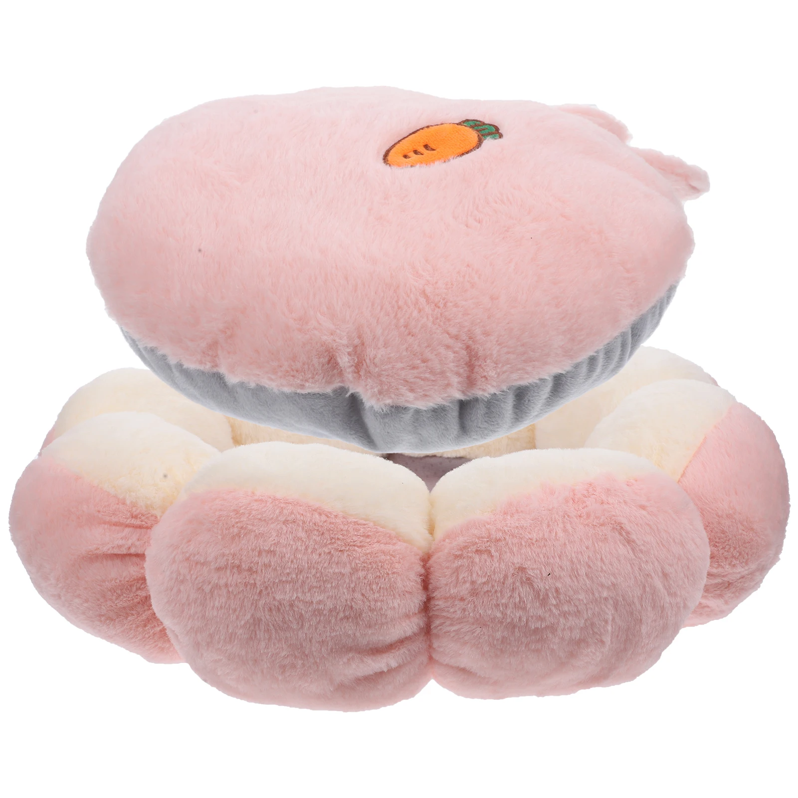 

Thickened Anti-Slip Seat Pad for Home Office Chair Flower Carrot Design Cute Comfortable Cushion for Sofa Bed Car