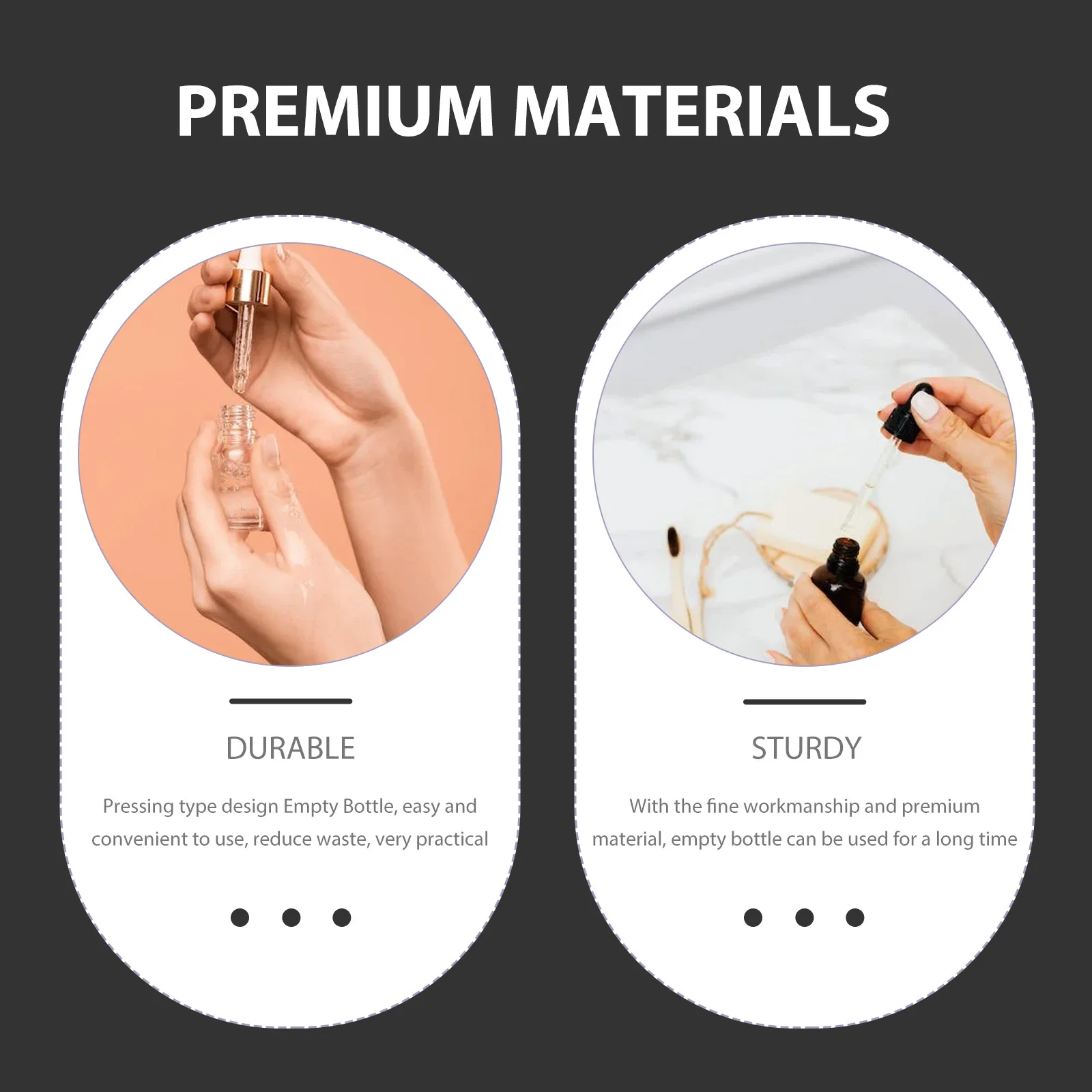 4 pçs removedor de esmalte imprensa bomba garrafas alta qualidade recarregável dispensador vazio para removedor de maquiagem toner cuidados com a pele líquido