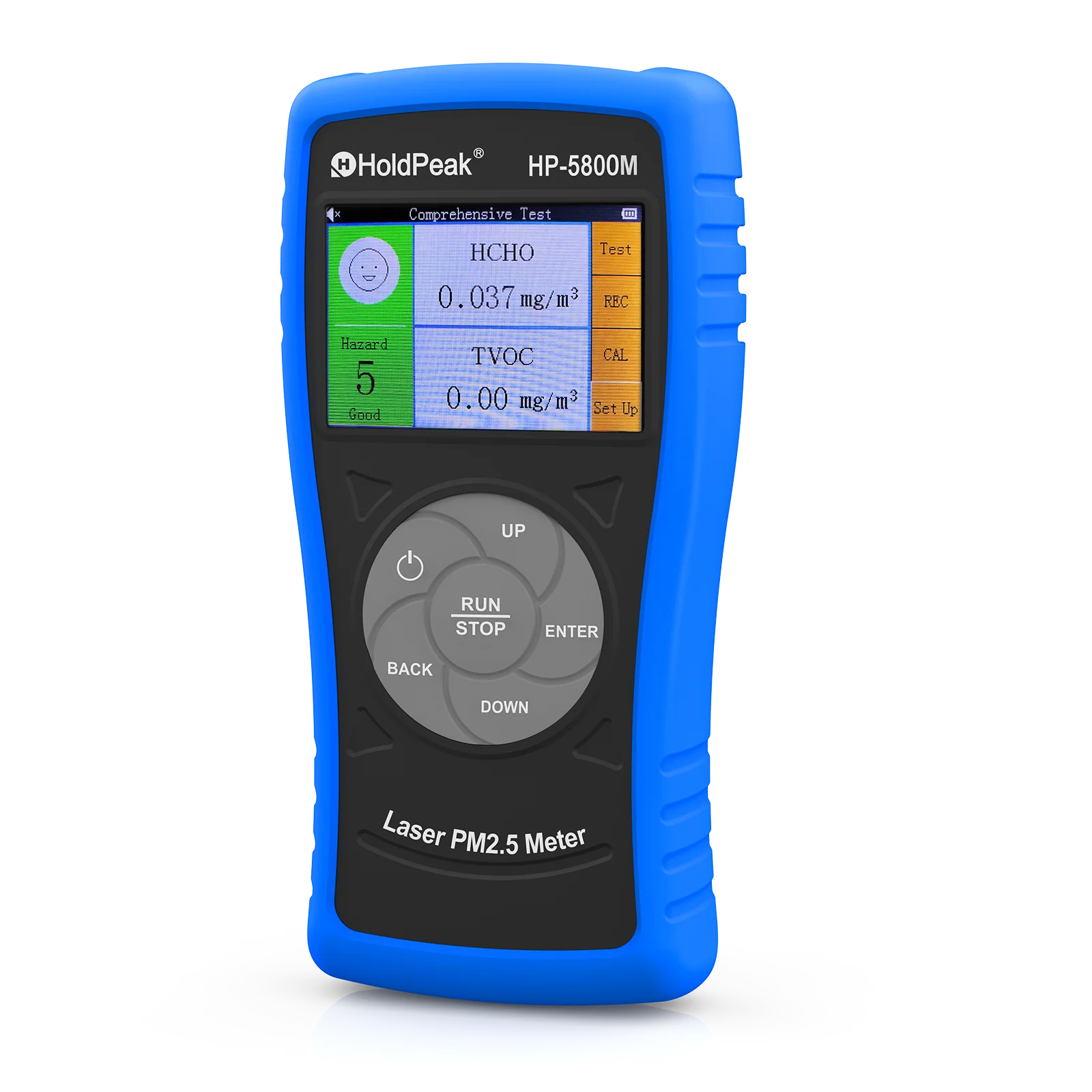 HoldPeak Ammonia Gas Detector 0~100 PPM NH3 Monitor, RQ-5800G Professional Meter with Temp & Humidity for Poultry Farm