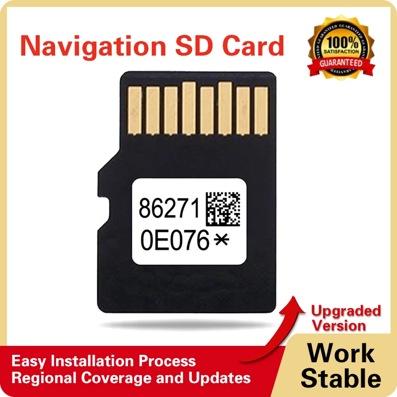 

for Toyota Corolla Prius 4Runner 86271-0E076 SD Card Latest 2024 Maps Update Navigation GPS Fit Accessories