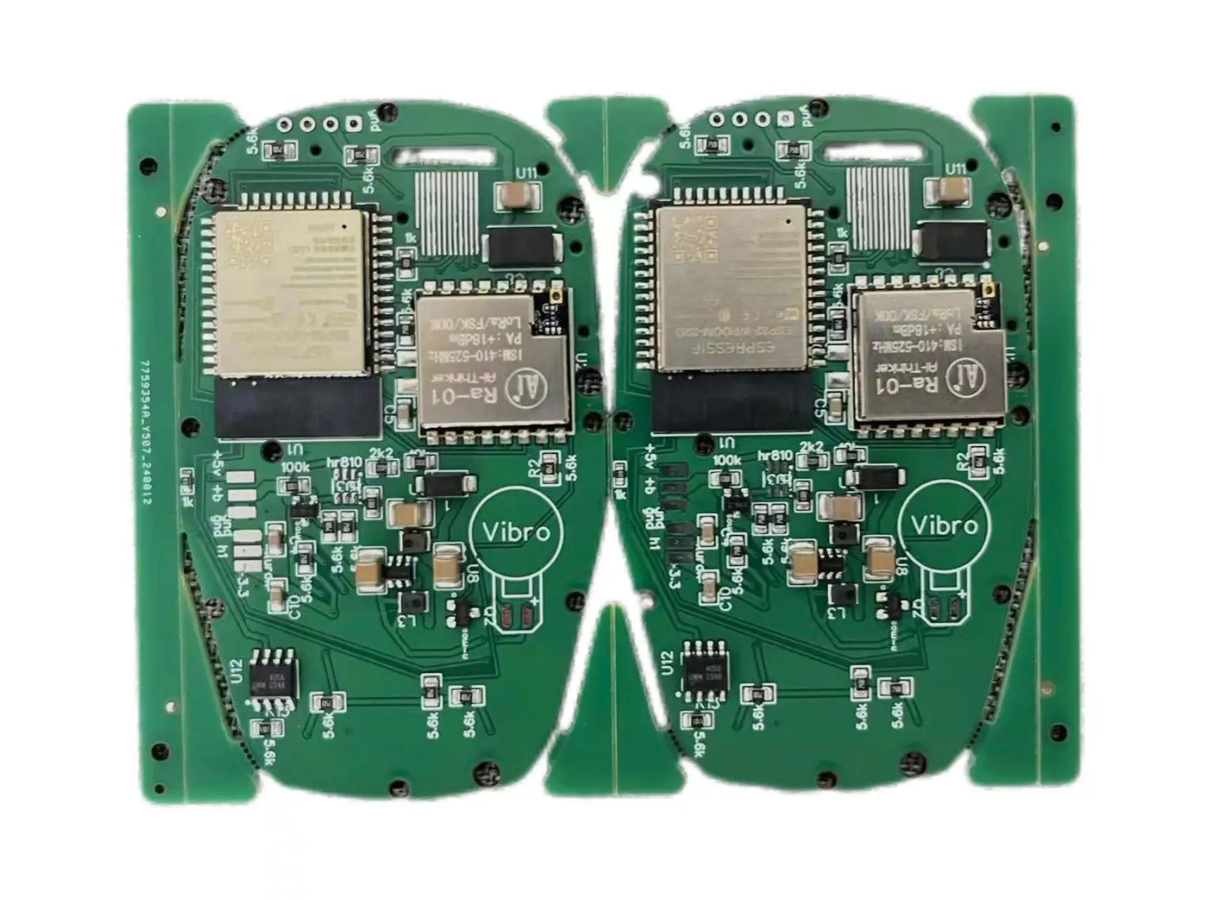

10pcs100x100mm 0.2mm~3.0mm Counter Sink Holes PTH PCB Double Sided 2 Layer Peelable Mask