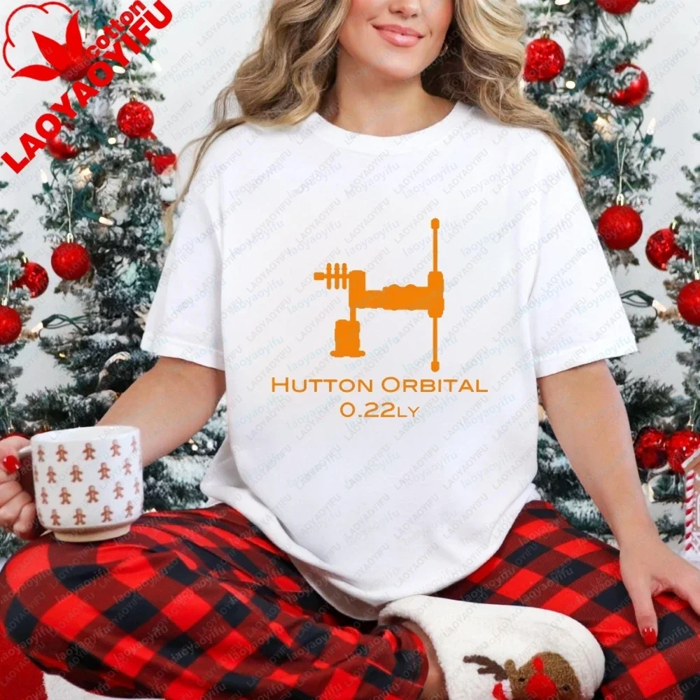 Unique New Model Elite Dangerous Hutton Orbital Stylish Unisex Cotton Short-sleeved T-shirt Suitable for Both Men and Women