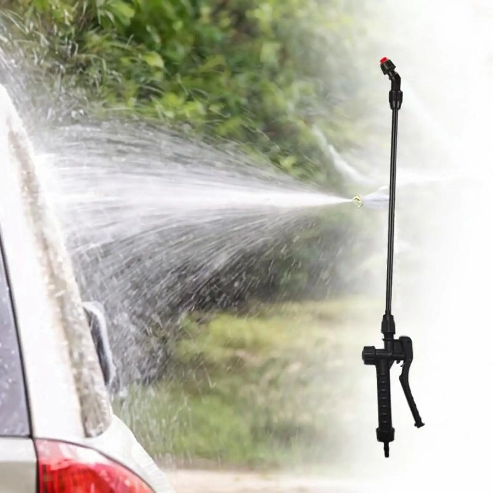 Gardening Sprayer Wand Metal Extension Atomization Water Spray Attachment for Outdoor Garden Fruit Tree Care