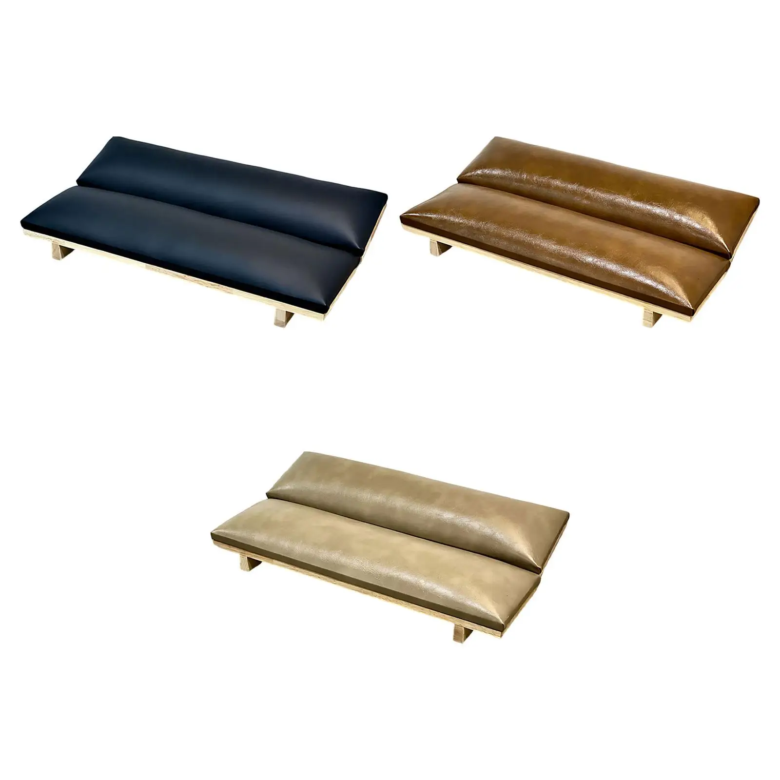 Manicure Nail Arm Rest Stand Nail Hand Pillow Professional DIY Accessory Flexible Wood Base for Art Salon Home Manicurist