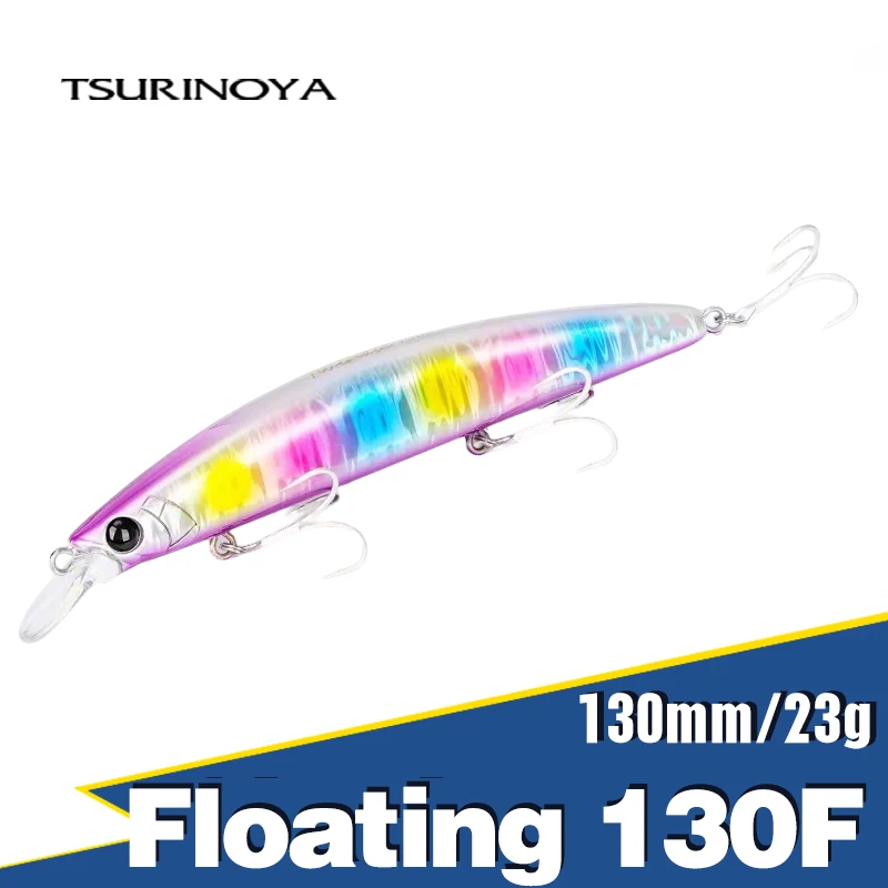 TSURINOYA 130F Long Casting Floating Minnow TWINKLE 130mm 23g
