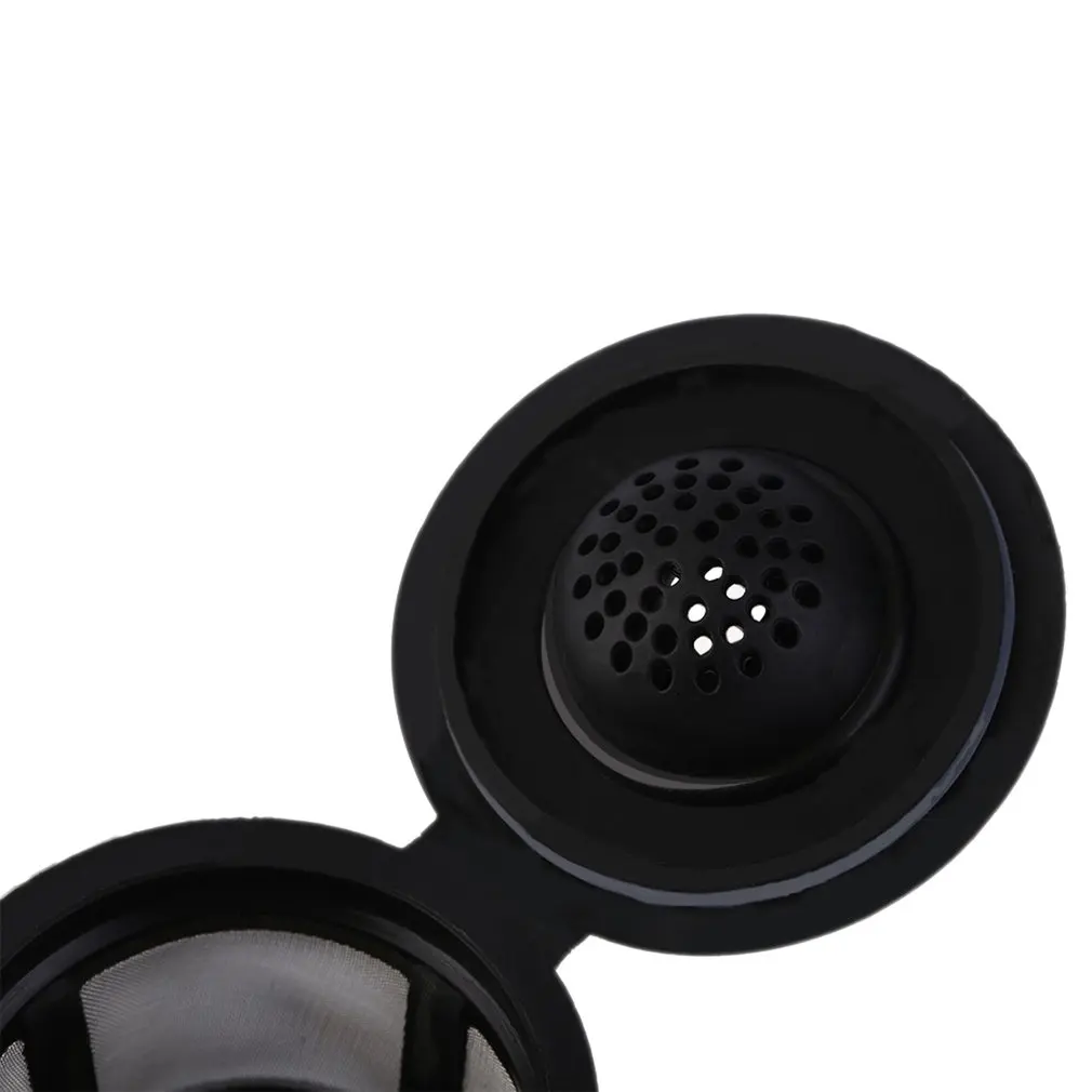 Reusable Coffee Filter ABS Stainless Iron Coffee Capsule Cup Coffee Filter Cup Plastic Capsule Refillable Reusable Capsule Cup