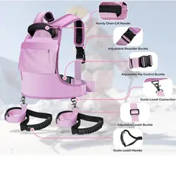 Kids Ski and Snowboard Harness Winter Sports Learn to Ski Safely Ski Halter