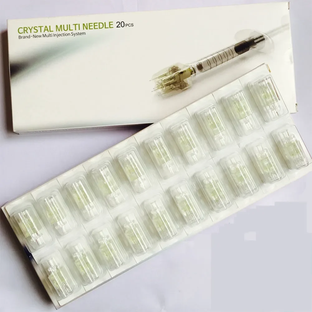 Korea Crystal Multi 5-Pin Mikronadel-Kartusche zur Hautverjüngung und Hydratisierung, 32G 1,5 Hydra Mesotherapie-Werkzeug für Handinjektionen – Detail 6