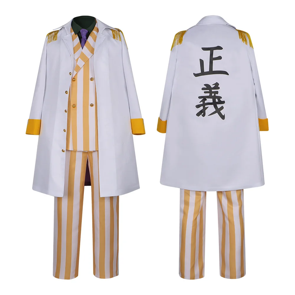 

Костюм для косплея Grand General Yellow Ape One Piece Five Star Navy Grand General Justice Navy, карнавальный костюм