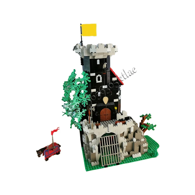 959 pièces, tour sombre d'ingénierie urbaine, MOC, construction modulaire personnalisable, blocs de construction créatifs, design éducatif, jouet DIY, cadeau de Noël