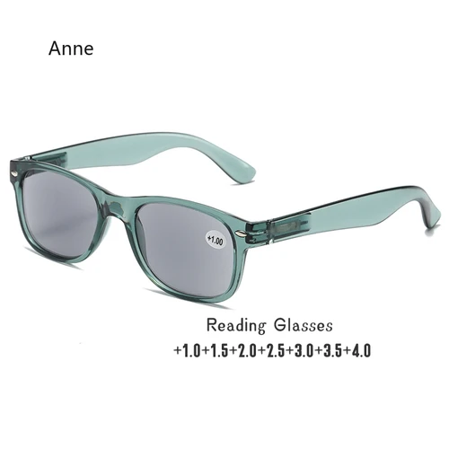 Lentes polarizadas Gafas de lectura Hombres Conducción Viajes Gafas clásicas retro para presbicia Sombra UV400 Gafas de sol Dioptrías +1,0.. +4,0