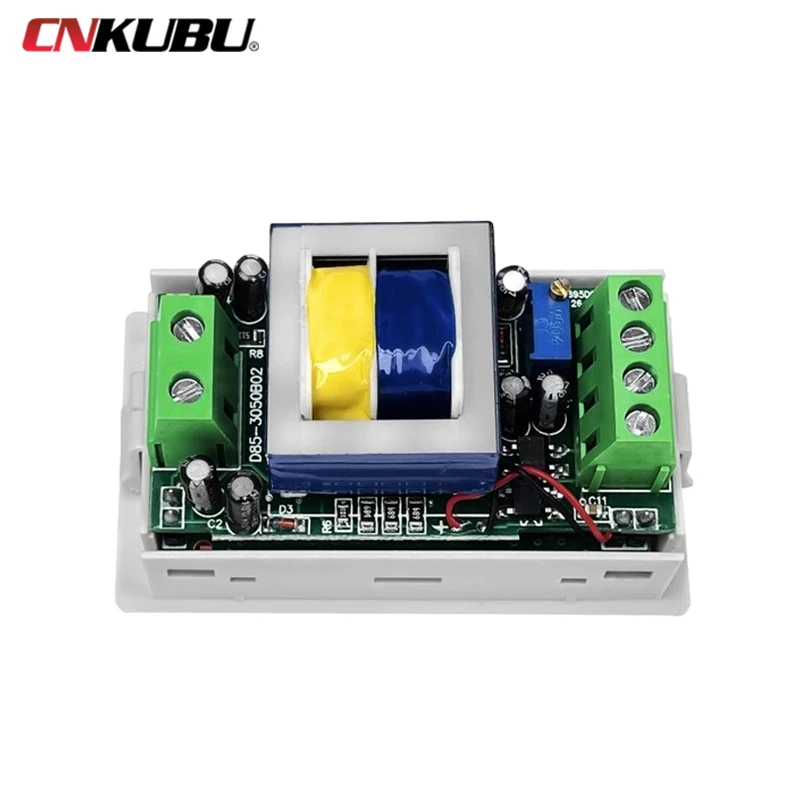 Digital LCD Display Power Supply, Amperímetro de Tensão DC, Cabeça de Detecção Positiva e Negativa, D85-3050, AC 220V