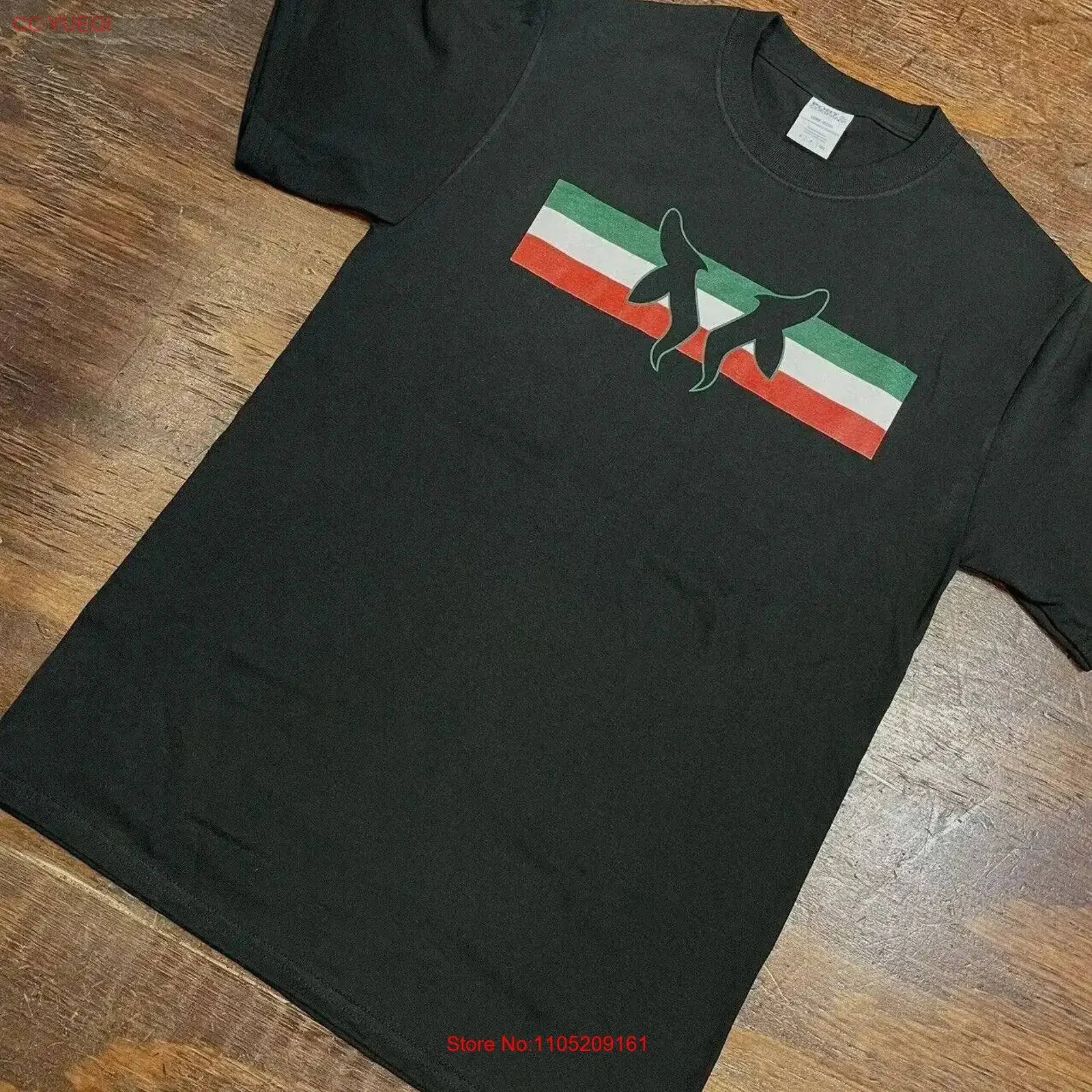 تي شيرت رجالي من Bull Shadow أسود Mx 0310 عتيق مغسول موضة قابلة للتنفس أنيق غير رسمي جرافيك متعدد الاستخدامات عتيق #1