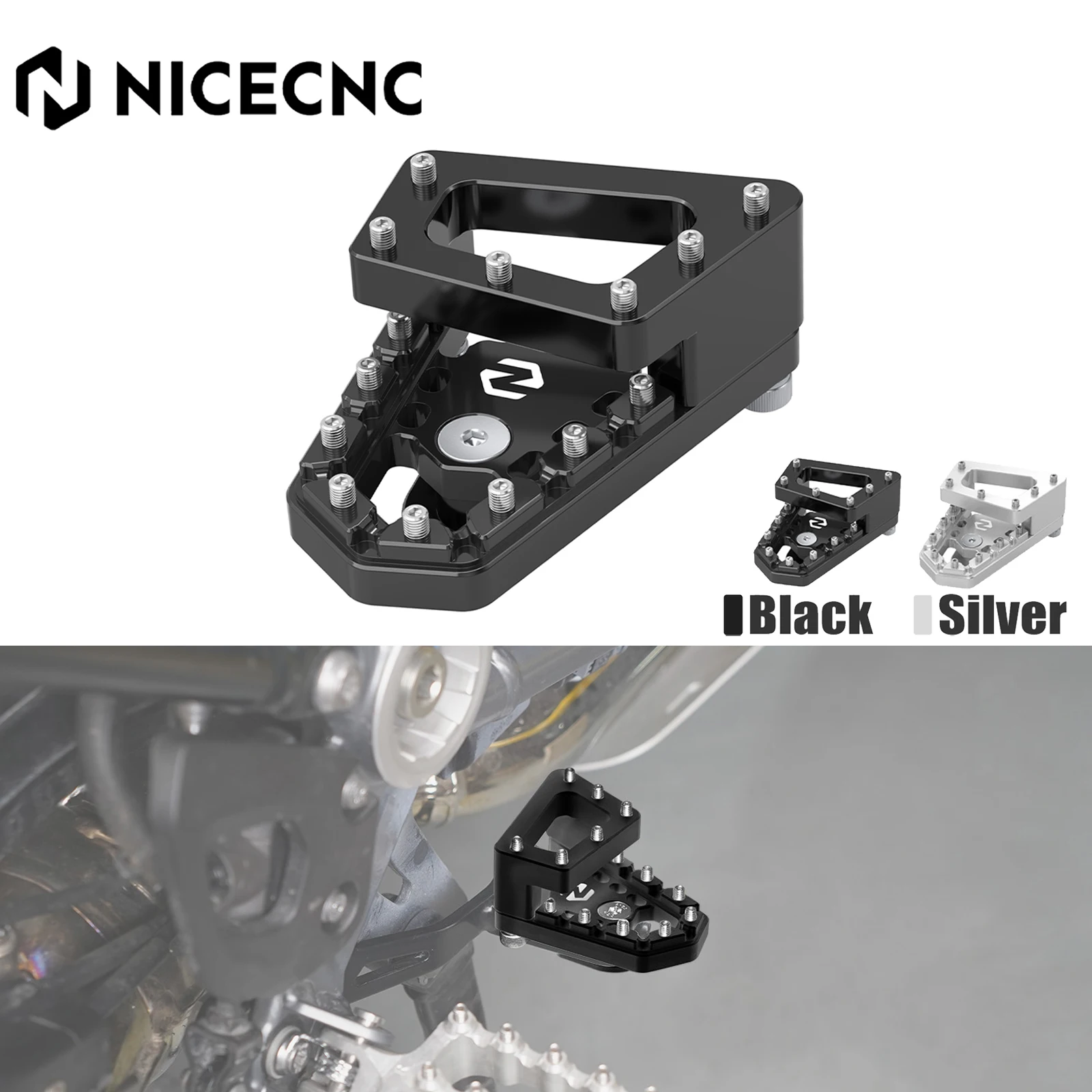 

For BMW R1250GS R 1250GS R1250 GS 2018 2019 2020 2021 2022 2023 DualControl Rear Brake Lever Pedal Extender R 1250 GS