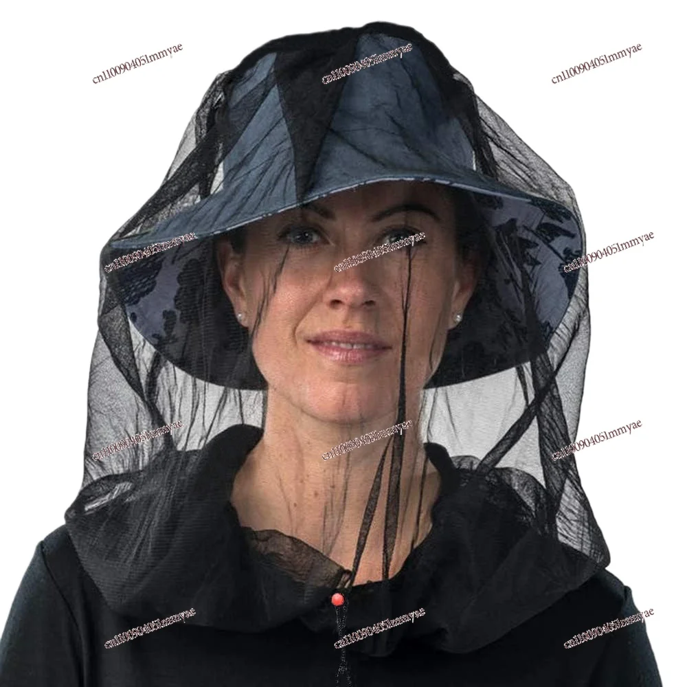 

Mosquito Repellent Cap, Mask, Outdoor Repellent Mesh Mask, Beekeeping, Fishing, Sun Protection, Hat Head, Mesh Mesh Headgear.