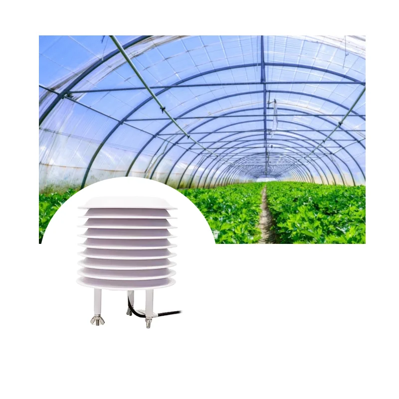 CE Air Temperature And Humidity Rs485 Modbus Wifi Gprs Lora Lorawan Compact All In One Outdoor Weather Station