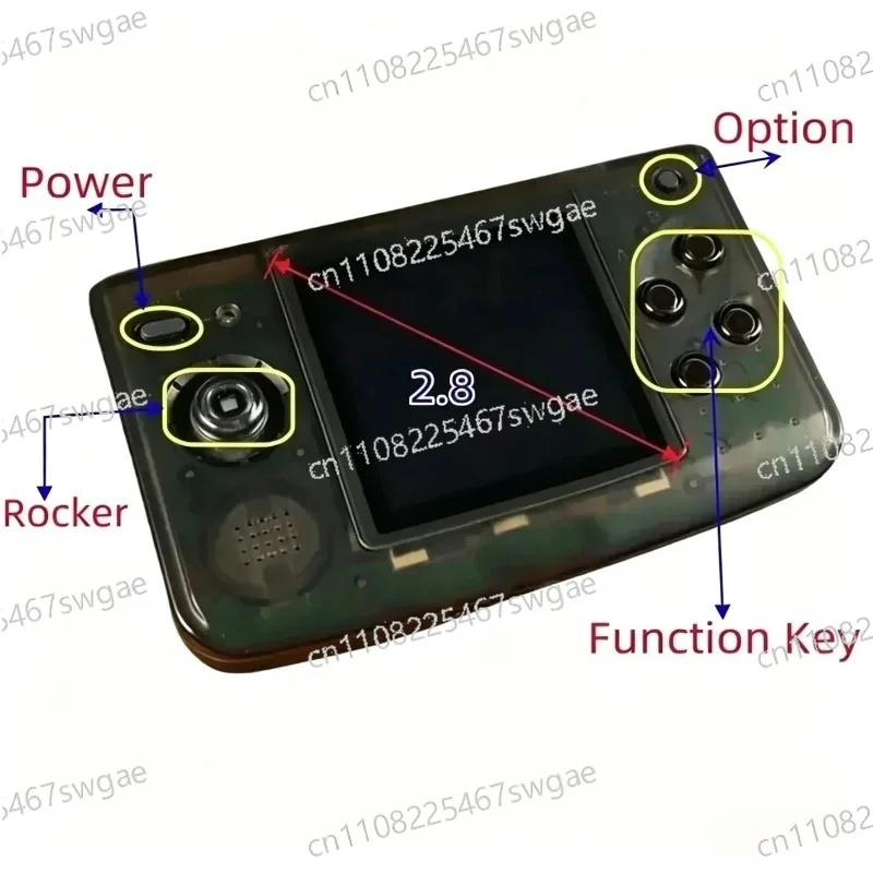 Video Game Players with TF Cartridge NGP Handheld NGPC Game Portable Classic Console for Retro Gaming