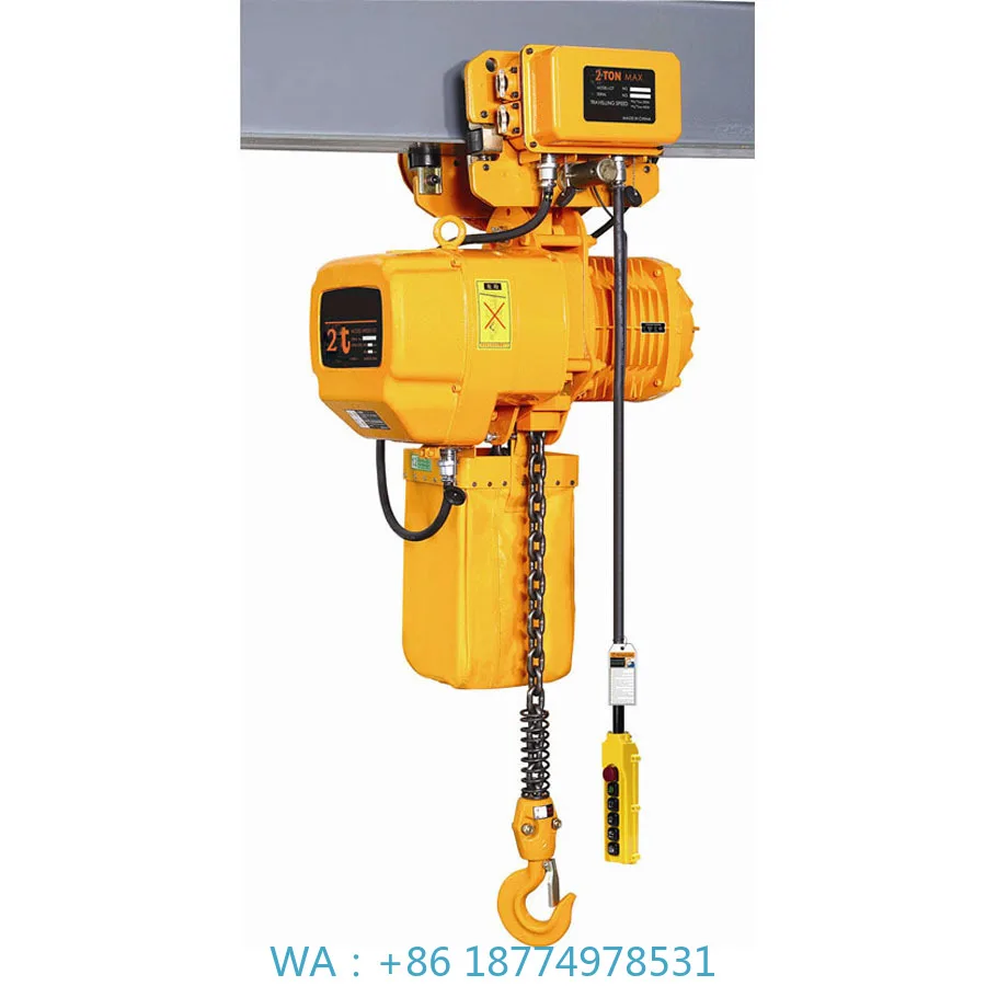 

remote control Hoist for factory crane lifting Electric Chain Hoist Electric