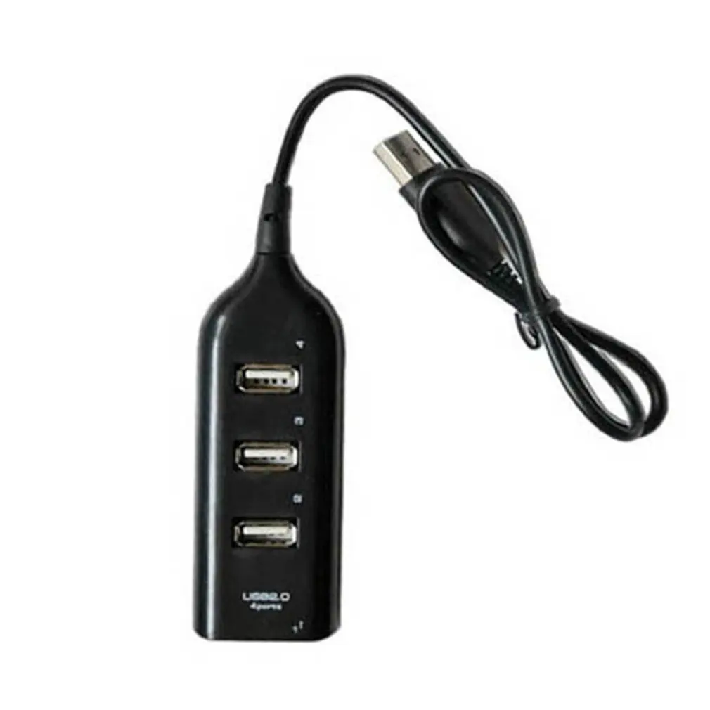 4 منافذ عالية السرعة محاور مرحبا السرعة 4 منافذ USB 2.0 متعدد محور الفاصل التوسع ل حاسوب شخصي مكتبي محمول التكيف